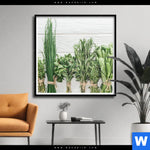 Poster Aromen Der Gruenen Kueche Quadrat Produktvorschau mit dem Bild Aromen der grünen Küche im Format Quadrat.