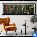 Poster Aromen Der Natur Panorama Produktvorschau mit dem Bild Aromen der Natur im Format Panorama.