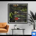 Poster Aromen Der Natur Quadrat Produktvorschau mit dem Bild Aromen der Natur im Format Quadrat.