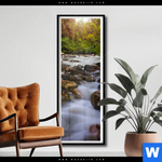 Poster Asiatischer Tropischer Dschungel Schmal Produktvorschau mit dem Bild Asiatischer tropischer Dschungel im Format Schmal.