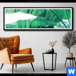 Poster Bananenpalme Panorama Produktvorschau mit dem Bild Bananenpalme im Format Panorama.