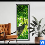 Poster Baum Im Wald Schmal Produktvorschau mit dem Bild Baum im Wald im Format Schmal.