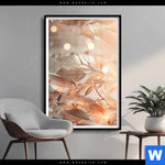 Poster Blaetter Im Sonnenlicht Hochformat Produktvorschau mit dem Bild Blätter im Sonnenlicht im Format Hochformat.