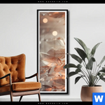 Poster Blaetter Im Sonnenlicht Schmal Produktvorschau mit dem Bild Blätter im Sonnenlicht im Format Schmal.