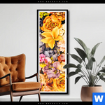 Poster Bluetenzauber Schmal Produktvorschau mit dem Bild Blütenzauber im Format Schmal.