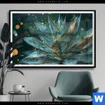 Poster Botanischer Glanz Querformat Produktvorschau mit dem Bild Botanischer Glanz im Format Querformat.