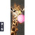 Poster Bubble Gum Giraffe Schmal Motivorschau Seitenverhaeltnis 2 5