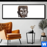 Poster Buddha In Lotus Pose No 2 Panorama Produktvorschau mit dem Bild Buddha in Lotus Pose No. 2 im Format Panorama.