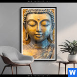 Poster Buddha Innerer Frieden Hochformat Produktvorschau mit dem Bild Buddha - Innerer Frieden im Format Hochformat.