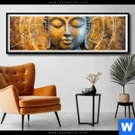Poster Buddha Innerer Frieden Panorama Produktvorschau mit dem Bild Buddha - Innerer Frieden im Format Panorama.