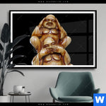 Poster Buddha No Evil Querformat Produktvorschau mit dem Bild Buddha - no evil im Format Querformat.