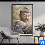 Poster Buddha Stille Des Seins Hochformat Produktvorschau mit dem Bild Buddha - Stille des Seins im Format Hochformat.
