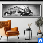 Poster Das Duell Panorama Produktvorschau mit dem Bild Das Duell im Format Panorama.