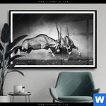 Poster Das Duell Querformat Produktvorschau mit dem Bild Das Duell im Format Querformat.