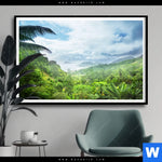 Poster Der Dschungel Querformat Produktvorschau mit dem Bild Der Dschungel im Format Querformat.