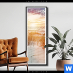 Poster Duenen Und Meer Schmal Produktvorschau mit dem Bild Dünen und Meer im Format Schmal.
