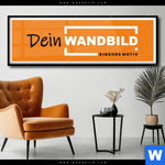 Poster Eigenes Motiv Panorama Produktvorschau mit dem Bild Eigenes Motiv im Format Panorama.
