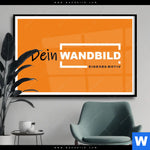 Poster Eigenes Motiv Querformat Produktvorschau mit dem Bild Eigenes Motiv im Format Querformat.