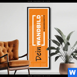 Poster Eigenes Motiv Schmal Produktvorschau mit dem Bild Eigenes Motiv im Format Schmal.