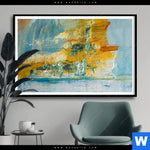 Poster Ein Tag Am Meer Querformat Produktvorschau mit dem Bild Ein Tag am Meer im Format Querformat.