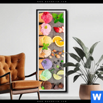 Poster Eisgenuss In Perfektion Schmal Produktvorschau mit dem Bild Eisgenuss in Perfektion im Format Schmal.