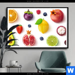 Poster Exotische Fruechte Querformat Produktvorschau mit dem Bild Exotische Früchte im Format Querformat.