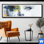 Poster Farbcodes Der Identitaet Panorama Produktvorschau mit dem Bild Farbcodes der Identität im Format Panorama.