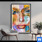 Poster Farbexplosion Portraet Nova Hochformat Produktvorschau mit dem Bild Farbexplosion - Porträt Nova im Format Hochformat.