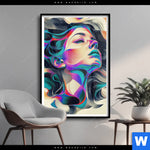 Poster Farbrausch Der Seele Hochformat Produktvorschau mit dem Bild Farbrausch der Seele im Format Hochformat.