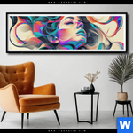 Poster Farbrausch Der Seele Panorama Produktvorschau mit dem Bild Farbrausch der Seele im Format Panorama.