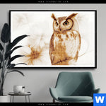 Poster Federkleid Trifft Bluetenpracht Querformat Produktvorschau mit dem Bild Federkleid trifft Blütenpracht im Format Querformat.