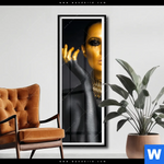 Poster Fingerspitzengefuehl Schmal Produktvorschau mit dem Bild Fingerspitzengefühl im Format Schmal.