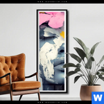 Poster Florales Portraet Design Schmal Produktvorschau mit dem Bild Florales Porträt Design im Format Schmal.