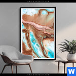 Poster Fluid Art Sandbank Hochformat Produktvorschau mit dem Bild Fluid Art Sandbank im Format Hochformat.