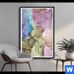 Poster Fluid Art Summertime Hochformat Produktvorschau mit dem Bild Fluid Art Summertime im Format Hochformat.