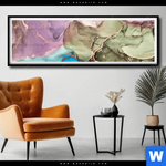 Poster Fluid Art Summertime Panorama Produktvorschau mit dem Bild Fluid Art Summertime im Format Panorama.