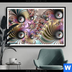 Poster Fraktale Kunst No 1 Querformat Produktvorschau mit dem Bild Fraktale Kunst No.1 im Format Querformat.