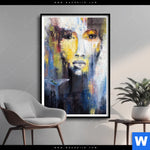 Poster Frau Martini Cocktail Hochformat Produktvorschau mit dem Bild Frau & Martini Cocktail im Format Hochformat.