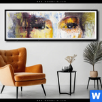 Poster Frau Martini Cocktail Panorama Produktvorschau mit dem Bild Frau & Martini Cocktail im Format Panorama.