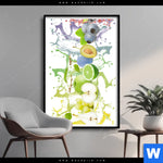 Poster Fruchtspritzer Hochformat Produktvorschau mit dem Bild Fruchtspritzer im Format Hochformat.