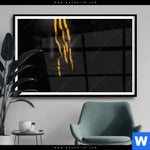 Poster Goldene Traenen Querformat Produktvorschau mit dem Bild Goldene Tränen im Format Querformat.