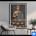 Poster Goldener Buddha Hochformat Produktvorschau mit dem Bild Goldener Buddha im Format Hochformat.