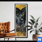 Poster Goldener Panther Schmal Produktvorschau mit dem Bild Goldener Panther im Format Schmal.