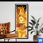 Poster Goldenes Haar No 2 Schmal Produktvorschau mit dem Bild Goldenes Haar No. 2 im Format Schmal.