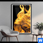 Poster Goldenes Haar No 3 Hochformat Produktvorschau mit dem Bild Goldenes Haar No.3 im Format Hochformat.