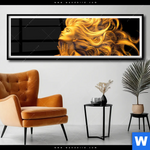 Poster Goldenes Haar No 3 Panorama Produktvorschau mit dem Bild Goldenes Haar No.3 im Format Panorama.
