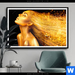 Poster Goldenes Haar Querformat Produktvorschau mit dem Bild Goldenes Haar im Format Querformat.