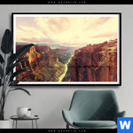 Poster Grand Canyon Landschaft Querformat Produktvorschau mit dem Bild Grand Canyon Landschaft im Format Querformat.