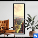 Poster Grand Canyon Landschaft Schmal Produktvorschau mit dem Bild Grand Canyon Landschaft im Format Schmal.