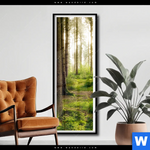 Poster Im Tiefen Wald Schmal Produktvorschau mit dem Bild Im tiefen Wald im Format Schmal.